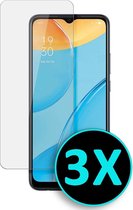 Oppo A16 & Oppo A16S Screenprotector Glas Gehard Tempered Glass - 3 Stuks