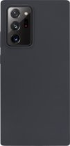 BMAX Siliconen hard case hoesje geschikt voor Samsung Galaxy Note 20 Ultra / Hard Cover / Beschermhoesje / Telefoonhoesje / Hard case / Telefoonbescherming - Antraciet