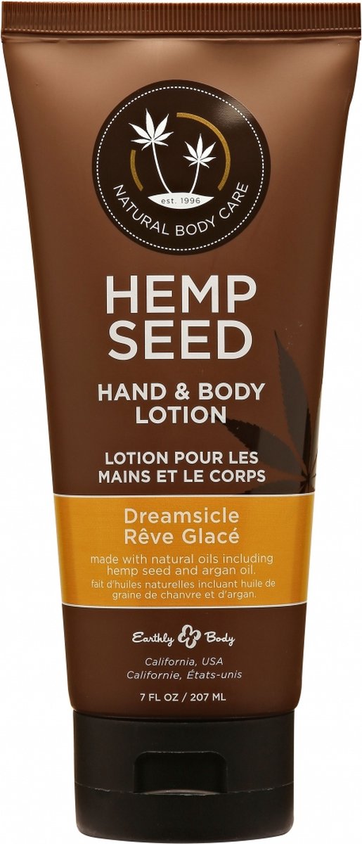 Goedkoopste Earthly body | Dreamsicle Hand and Body Lotion with Tangerine Plum Scent - 7oz