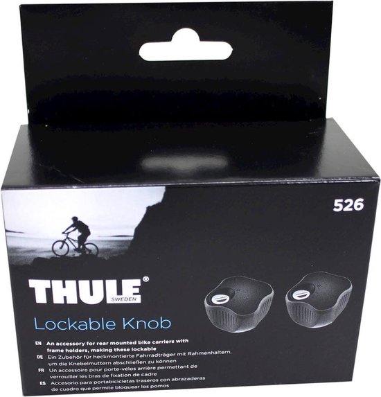 Thule set knop met slot (2) | bol.com