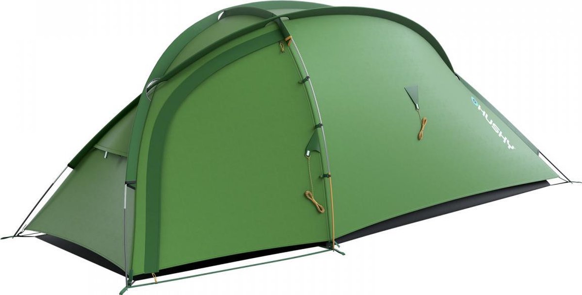 Husky Tent Bronder 2 - Groen - 2 Persoons