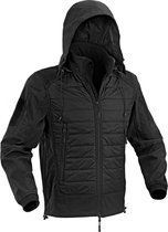 Defcon 5 jas Urban Shell Jacket met capuchon - Zwart