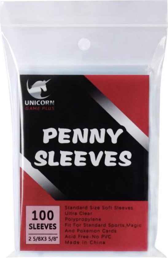 Penny Sleeves en Toploader Bundel l Ultra Clear 25 Toploaders + 200