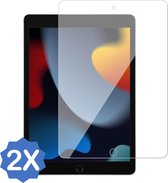 Geschikt voor iPad 10.2 2021 Screenprotector - Screenprotector Scherm Glas - 2 Stuks