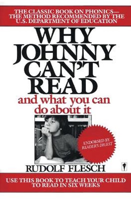 Why Johnny Can't Read - cover