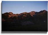 Walljar - Mountain View - Muurdecoratie - Canvas schilderij