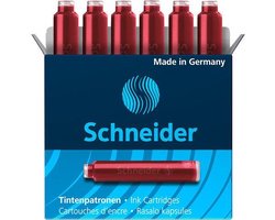 Schneider inktpatroon - 6 stuks - rood - S-6602