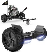 Evercross Challenger Hoverboard 8.5 Inch | 700W | Bluetooth Speaker | Camouflage + Hoverkart Camouflage