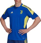 adidas Juventus UCL Sportshirt - Maat L  - Mannen - blauw - geel