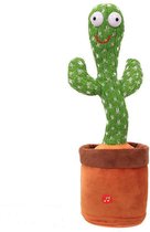 Kai Goods - Dansende cactus speelgoed - Dancing cactus - 120 liedjes - verlichting - Interactieve speelgoed