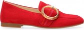 Gabor  - Loafer Suede - Red - 41