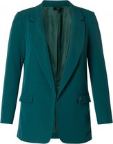 YESTA Vera-Linn Blazer - Deep Teal - maat 4(54/56)