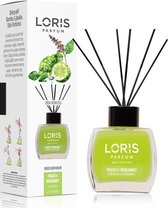 Bol.com Loris Parfum - Patchouli & Bergamot - Huisgeuren - Geurstokjes aanbieding