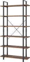 Diant® Boekenplank 6 Planken - Boekenrek - Planken - Boekenkasten - Boekenkast - Boekensteun - Boekenrek - Boekenrekje - Boekenstandaard - Boekenhouder Standaard