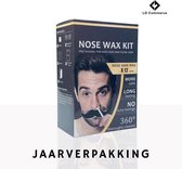 Neus ontharing wax set - Home wax set - Jaarverpakking (12 x 30 dagen neushaar vrij) - Neusontharing - Neushaar wax - Neuswax - Nose wax kit- Gezichtshaar verwijderen - Ontharing - Ontharings