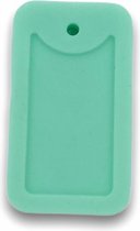 Chewzoo® - Bijtketting Stoer - Dogtag - Leger - Army Tag - Mint