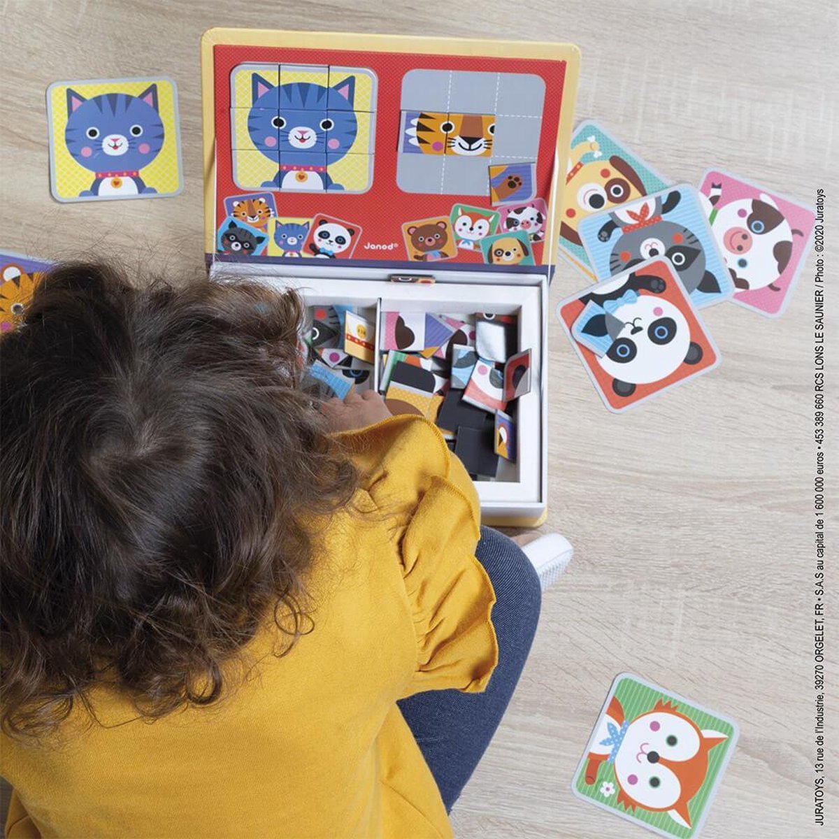 Janod - Magnetibook - Mix & Match - Magneetboek Speelset — afbeelding 8