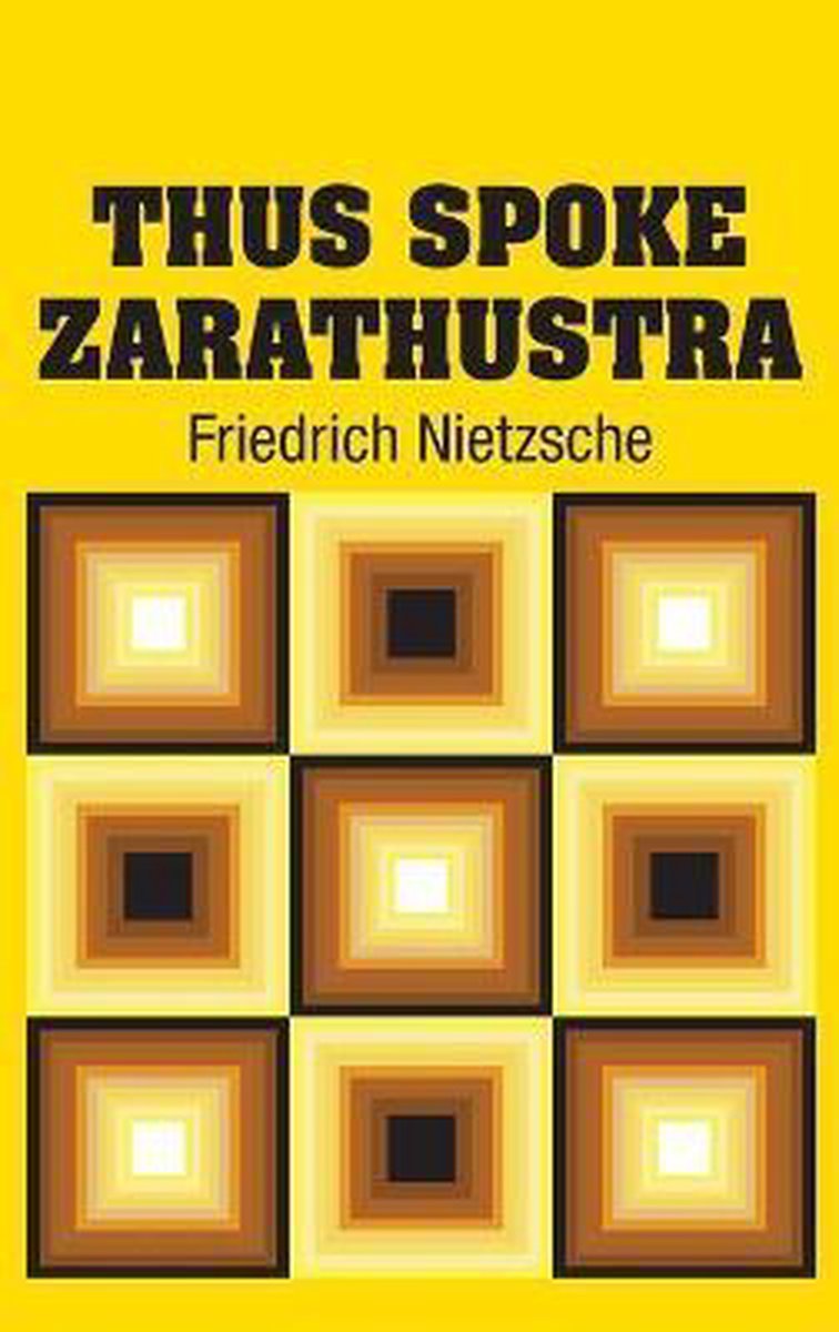 Omslag van Thus Spoke Zarathustra