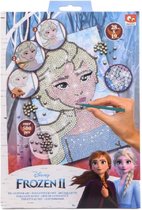Disney Frozen pailetten kunst - Diamond painting - Frozen hobbypakket - Kunstpakket - Diamant schilderij Frozen 2