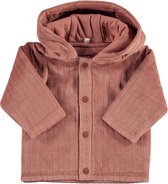 Zeeman newborn velour jack - rood - maat 50