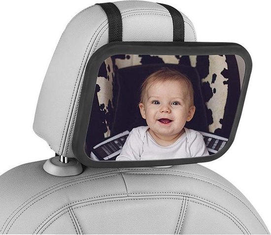 puur geur compileren Autospiegel Baby 360° Verstelbaar voor Hoofdsteun Autostoel  -Achteruitkijkspiegel -... | bol.com