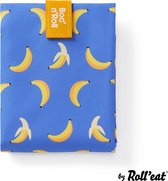 Roll'Eat Boc'n'Roll Foodwrap - Herbruikbaar Boterhamzakje - banaan