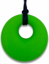 Chewzoo® - Bijtketting Stevig Goedkoop Basic - Kauwketting Cirkel - Groen