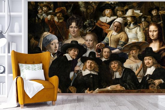 Papier peint - Papier peint photo Oude Meesters - Peintures - Collage - Largeur 360 cm x Hauteur 240 cm