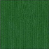 Bazzill Textuurpapier - Mono Canvas - 30.5x30.5cm - Classic Groen - 25 vellen