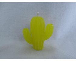 Kaars Cactus Geel Vanille geur
