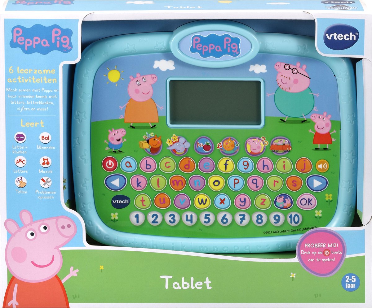 Jeu Storio Peppa Pig VTech : King Jouet, Tablettes et téléphones VTech -  Jeux électroniques