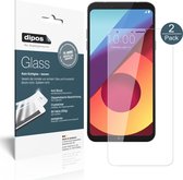 dipos I 2x Pantserfolie helder compatibel met LG Q6 Beschermfolie 9H screen-protector