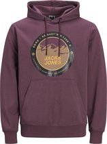 JACK&JONES JCOBILO SWEAT HOOD SN Heren Trui - Maat M