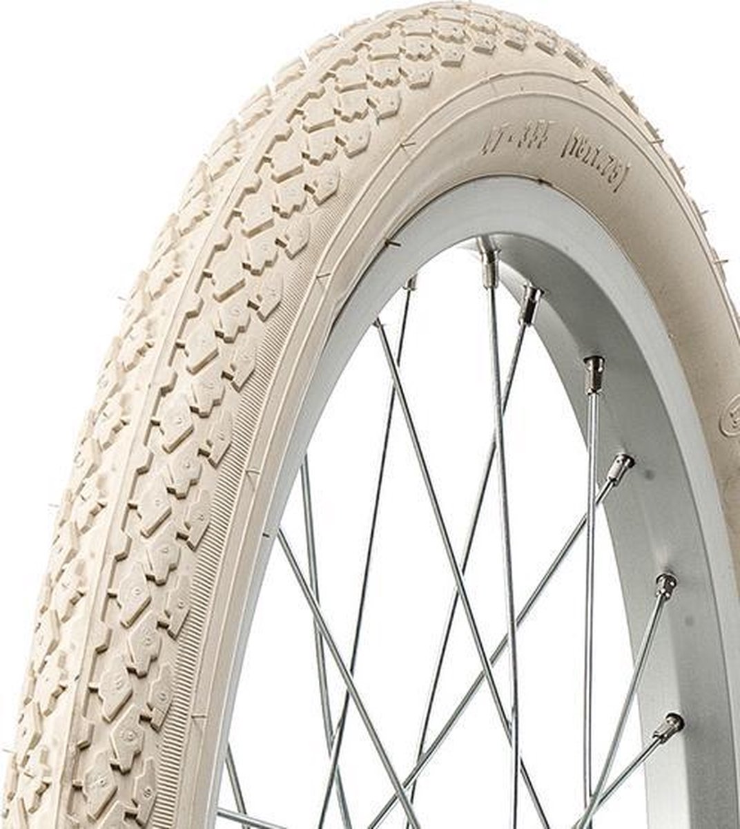 AMIGO Ortem Boost buitenband - Fietsband 18 inch - ETRTO 47-355 - Crème