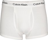 Calvin Klein Modern Essentials trunk (1-pack) - heren boxer normale lengte met gulp - wit -  Maat: L