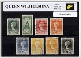 Koningin Wilhelmina 1898-1923 – Luxe postzegel pakket (A6 formaat) - collectie van verschillende postzegels van Koningin Wilhelmina – kan als ansichtkaart in een A6 envelop. Authentiek cadeau - kado - koningshuis - oranje - holland - nederland