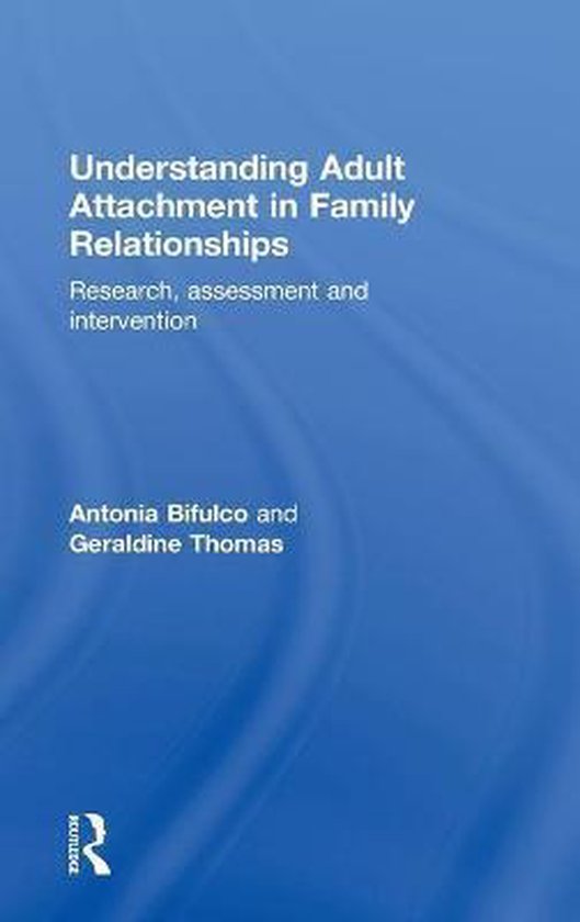 Understanding Adult Attachment in Family Relationships - cover