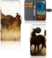 GSM Hoesje Nokia X10 | Nokia X20 Bookcase Cowboy