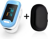 Oxy Heart rate monitor voor je vinger | Hartslagmeter met zuurstofmeting | Digitaal |Blauw