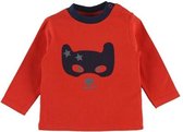 Noukie's , jongen, t-shirt lange mouw , rood , imagine boy , 18 maand  86