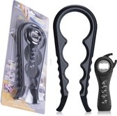 BOTC blikopeners PRO - All in 1 flessenopeners - blikopener - zwart-KO000106