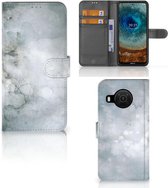 Flip case Nokia X10 | Nokia X20 Smartphone Hoesje Painting Grey