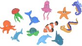 speelfiguren zeedieren junior 12-delig