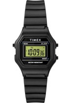 Timex TW2T48700 Horloge - Kunststof - Zwart - Ø 26 mm