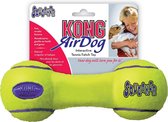 Kong Air Squeaker Dumbbell Geel M