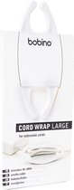 bobino Cord Wrap Groot Wit 11 x 5 x 1 cm