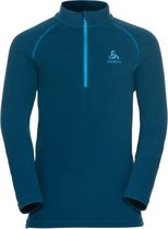 ODLO Midlayer 1/2 zip RIGI KIDS Meisjes/Jongens Outdoortrui - Deep Dive - Maat 152