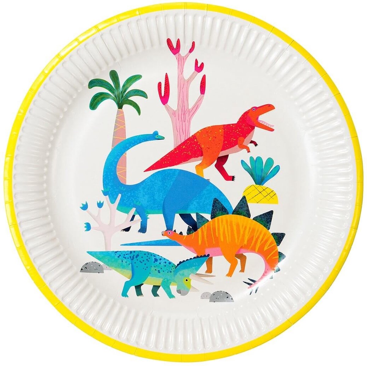 Talking Tables- Dinosaurus wegwerpbord