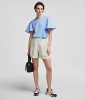 Karl Lagerfeld Logo - Poplin Sleeve - Blauw - L