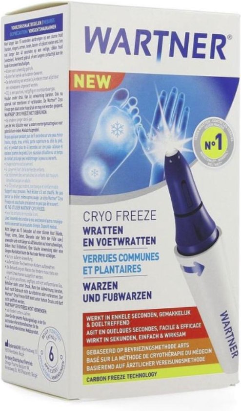 Wartner® Cryo Freeze 2.0 14ml Verwijdert Wratten In Enkele Seconden
